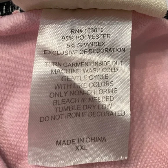 Disney Minnie Mouse Polka Dot Pajama Set - Black, White, Pink - Picture 9 of 11